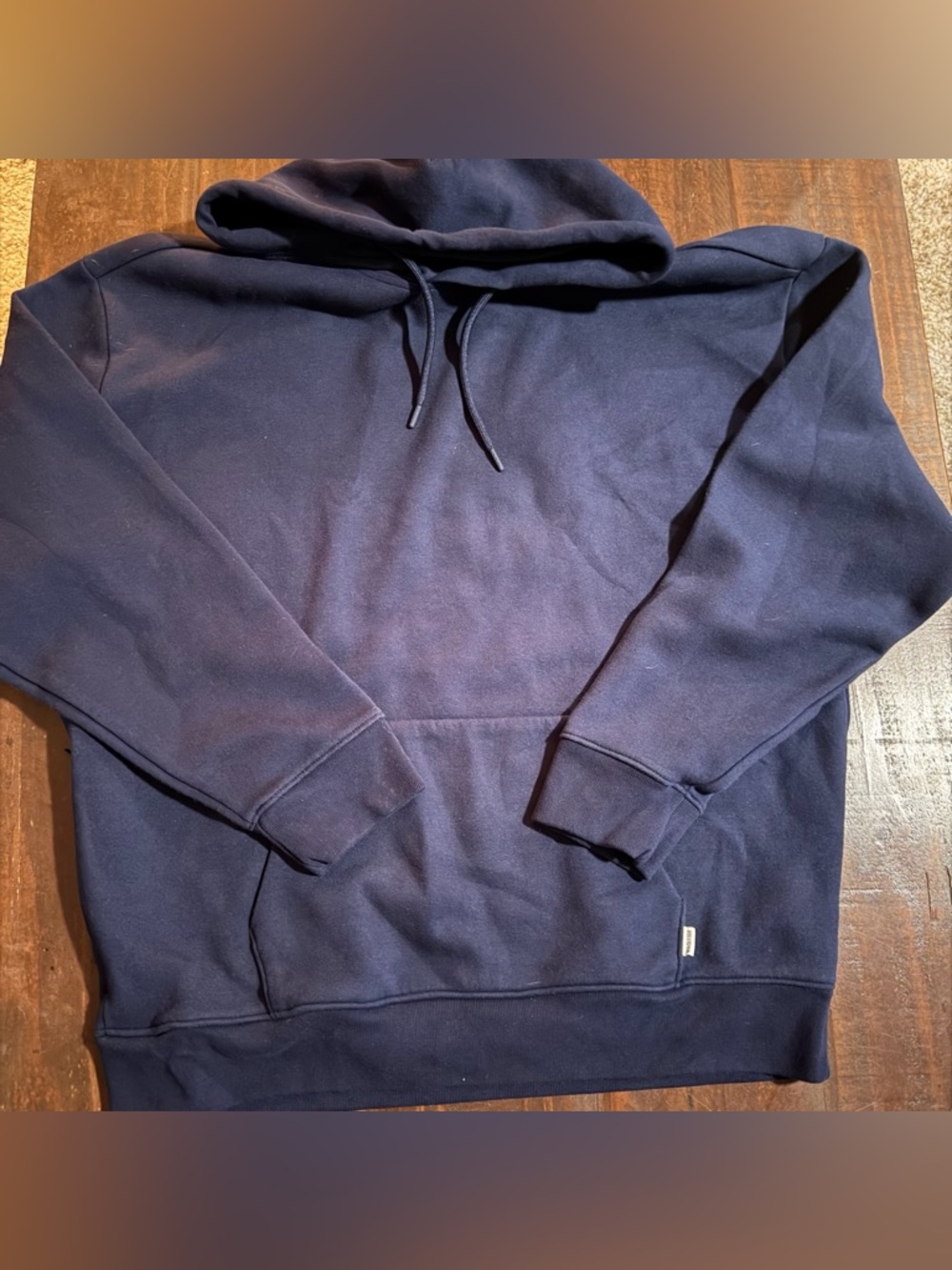 Hollister Navy Blue Cooling Hoodie
